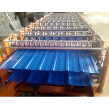 Best price quality double layers color steel roll forming making machine
